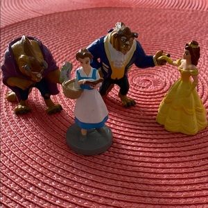 Disney Store Beauty & the Beast PVCs